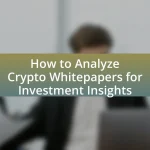 How to Analyze Crypto Whitepapers for Investment Insights