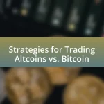 Strategies for Trading Altcoins vs. Bitcoin