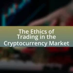 The Ethics of Trading in the Cryptocurrency Market