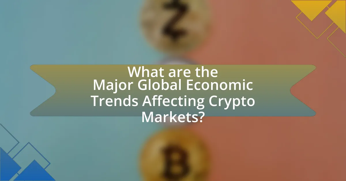 What are the Major Global Economic Trends Affecting Crypto Markets?