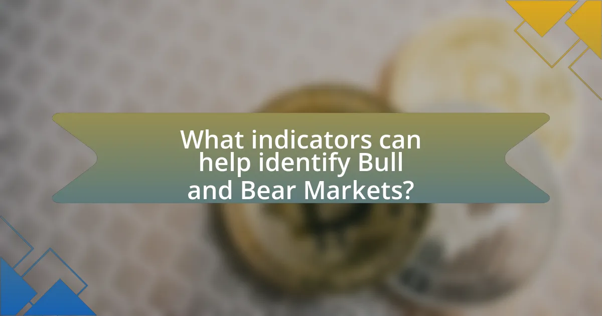 What indicators can help identify Bull and Bear Markets?